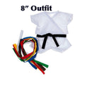 8’ Karate with belts
