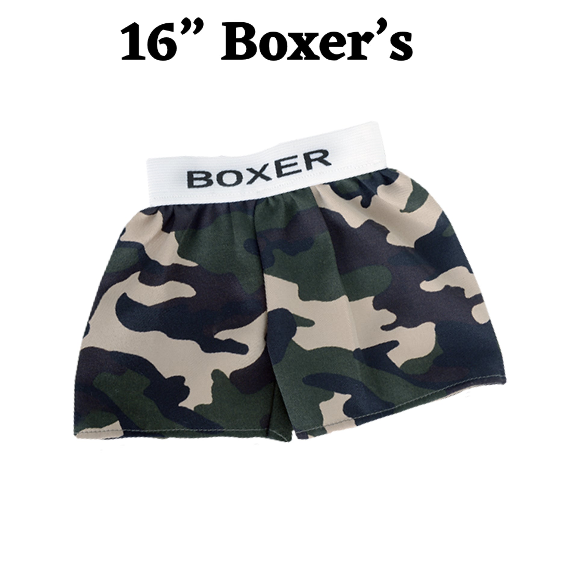 16” Camo Boxers