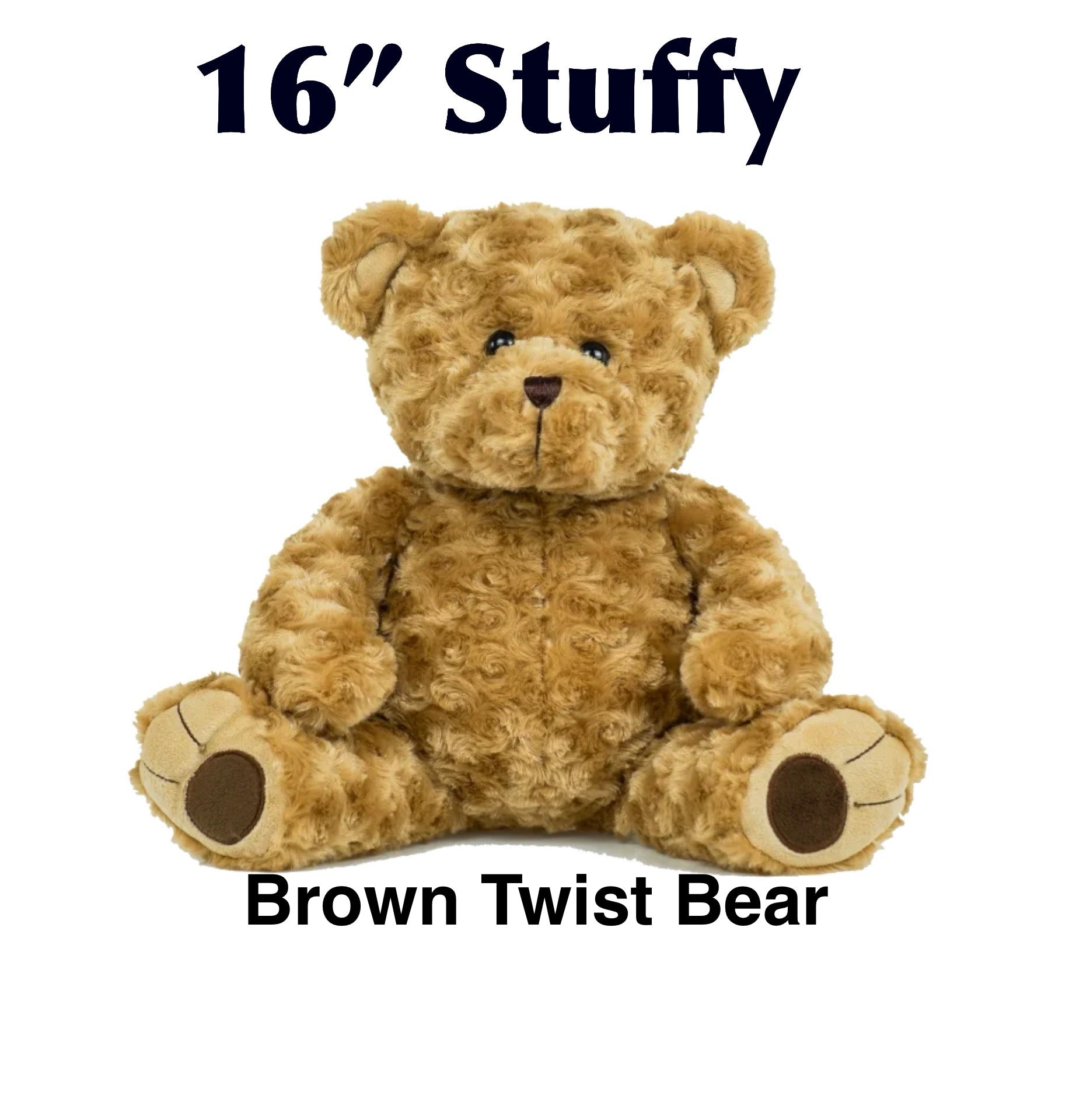 16’ Brown Twist Bear