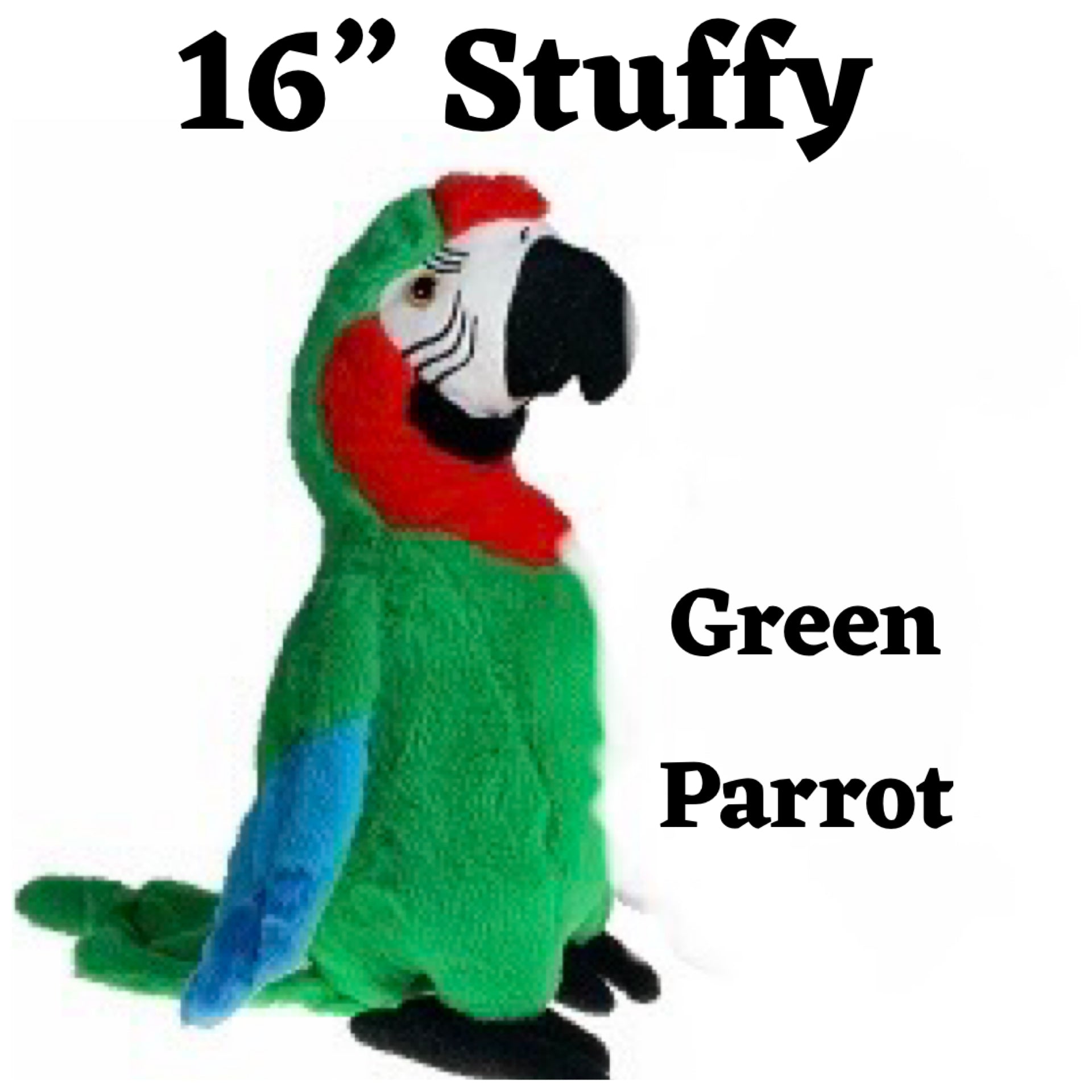 16” Green Parrot